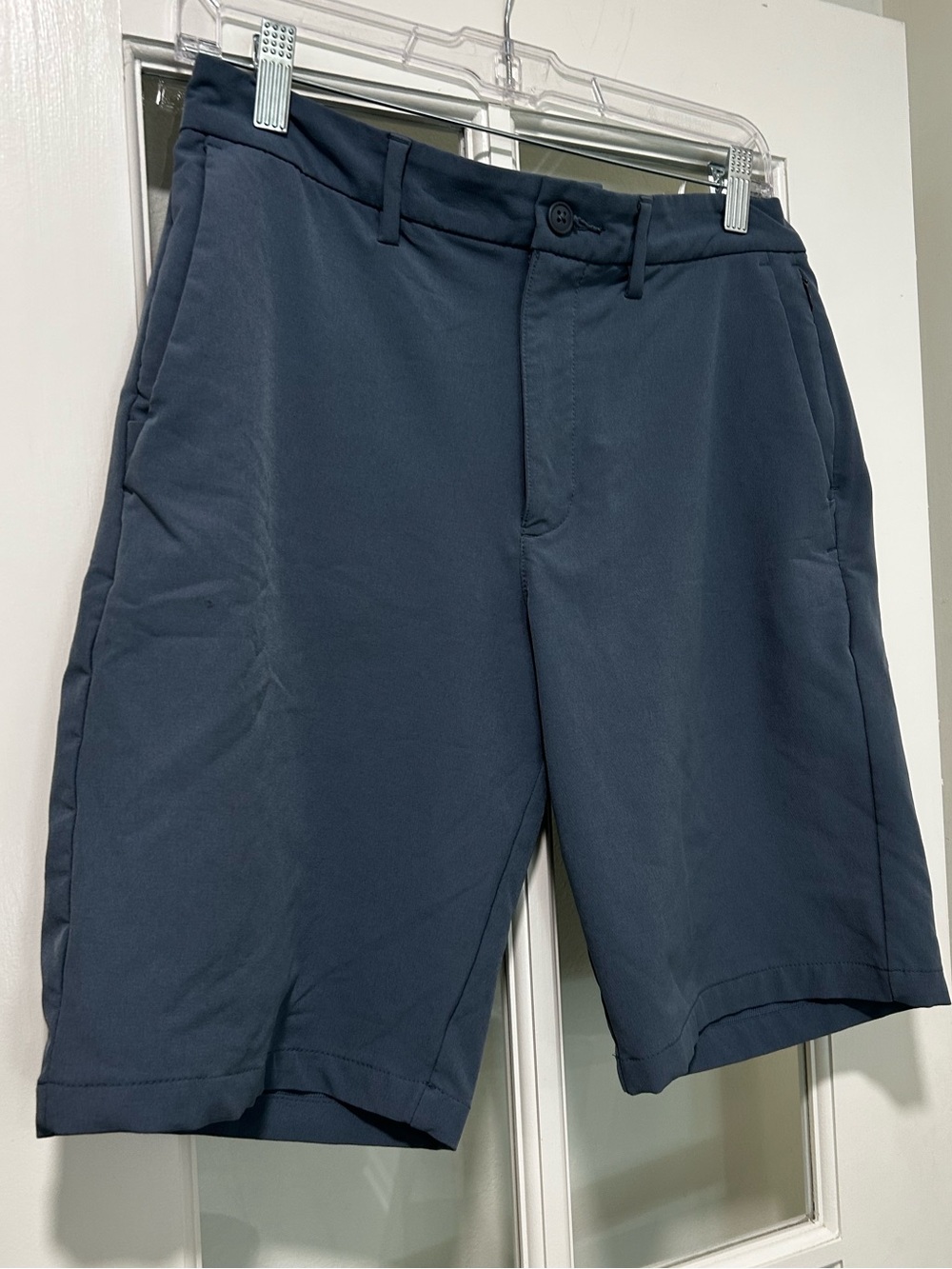 Men's Performance Walkshorts - Navy Size 30 Stretch Tech w Zipper pockets / Golf